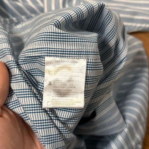 Report Collection blue vertical striped bottom down  XL - Picture 5 of 10